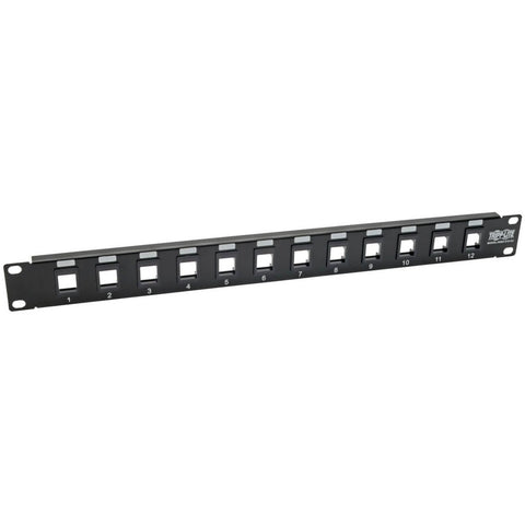 Eaton Tripp Lite Series 12-port 1u Rack-mount Unshielded Blank Keystone/multimed