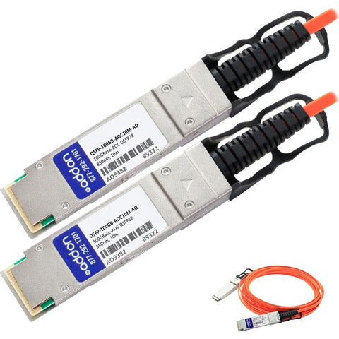 Add-on Addon Msa And Taa Compliant 100gbase-aoc Qsfp28 To Qsfp28 Direct Attach Cable (8