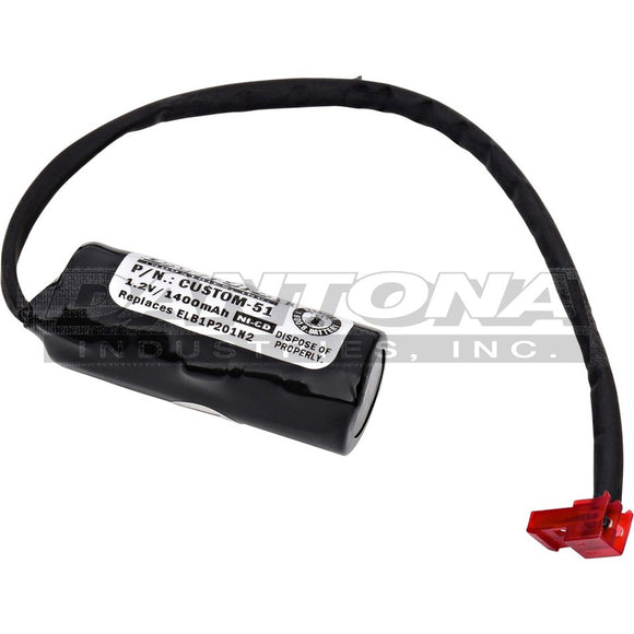 Dantona Industries Replacement Emergency Light Battery