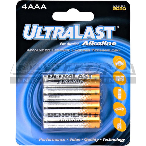 Dantona Industries 4 Pack Aaa Carded Household Battery
