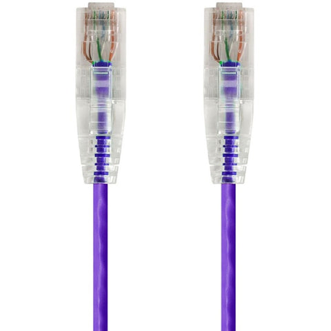 Monoprice, Inc. Slimrun  Cat6 Utp Cable-2ft Purple