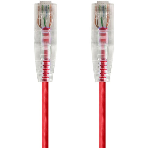 Monoprice, Inc. Slimrun  Cat6 Utp Cable-2ft Red