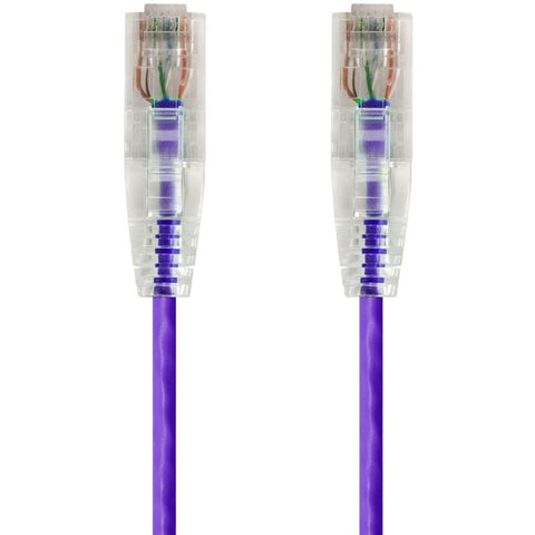 Monoprice, Inc. Slimrun  Cat6 Utp Cable-0.5ft Purple