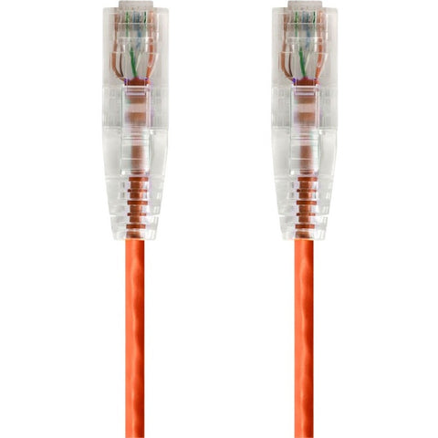 Monoprice, Inc. Slimrun  Cat6 Utp Cable-0.5ft Orange