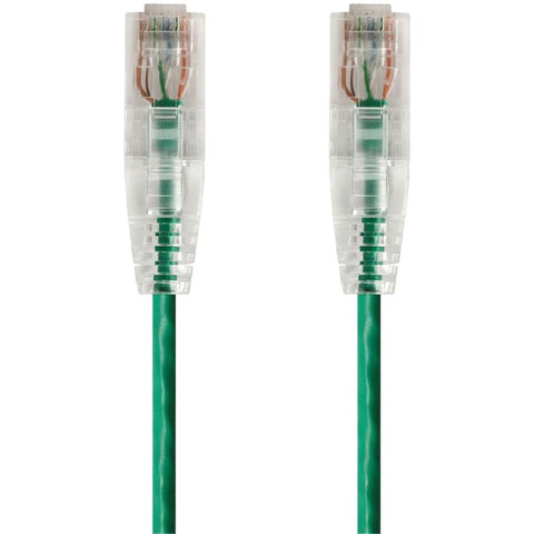 Monoprice, Inc. Slimrun  Cat6 Utp Cable-0.5ft Green
