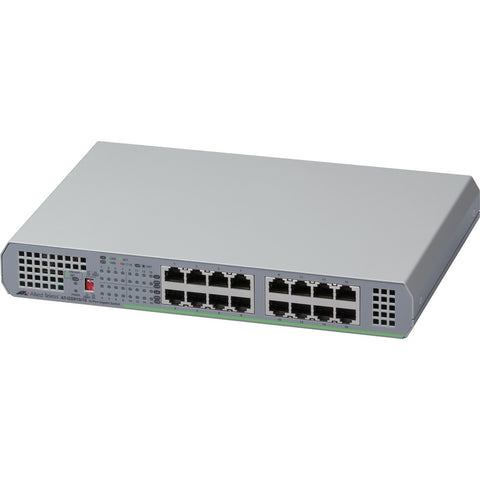 Allied Telesis Inc. 16-port 10/100/1000t Unmanaged Switch With Internal Psu
