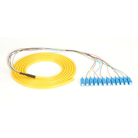 Black Box Network Cable - Fiber Optic - Male Left Gender - Male Right Gender - Sc Right Co