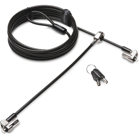 Kensington Computer Microsaver 2.0 Keyed Twin Laptop Lock