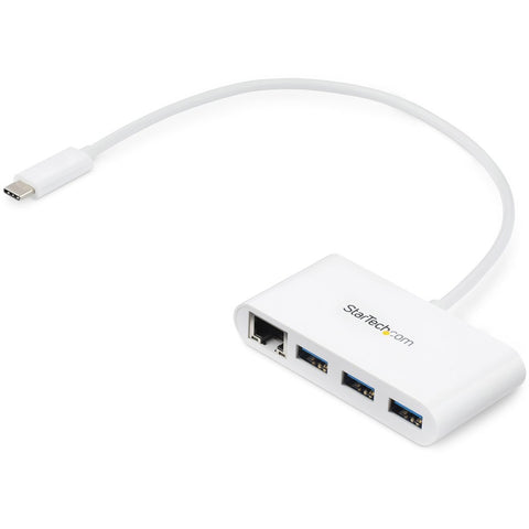 Startech Turn A Usb C Port On Your Laptop Into 3x Usb A Ports (5gbps) And 1x Gbe Port - U