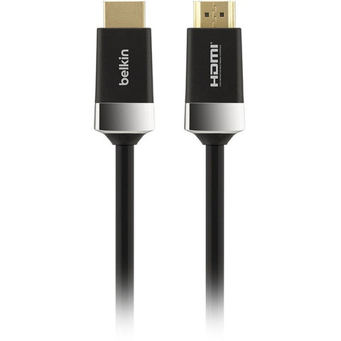 Belkin International Inc Cable,hdmi,highspeed W/ethernet,1.4,absw/chrme,1m