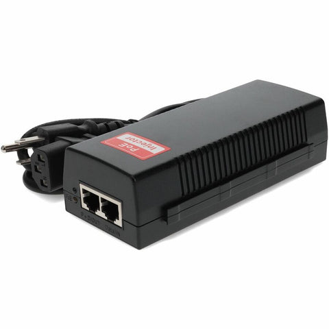Add-on 30w 10/100/1000m Poe Injector With Plastic Shell (10/100/1000base-t, 30w
