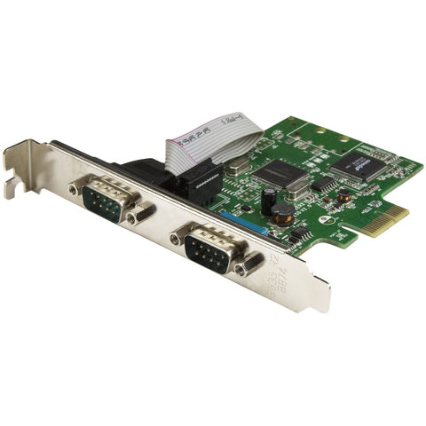 Startech Add Two Rs232 Serial Ports (db9) To Your Low Or Full-profile Computer, Through A