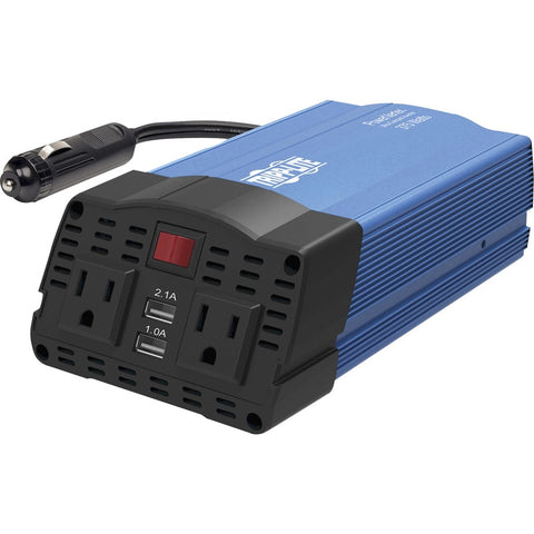 Eaton Tripp Lite Series 375w Powerverter Ultra-compact Car Inverter With 2 Ac Ou