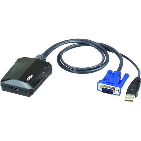 Aten The Cv211 Laptop Usb Console Adapter Provides A Direct Laptop-to-computer Connec