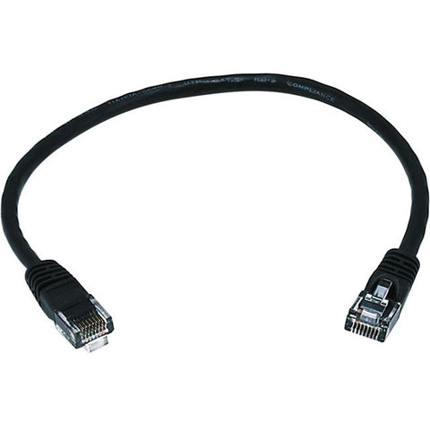 Monoprice, Inc. Cat5e 24awg Utp Ethernet Network Patch Cable_ 1ft Black