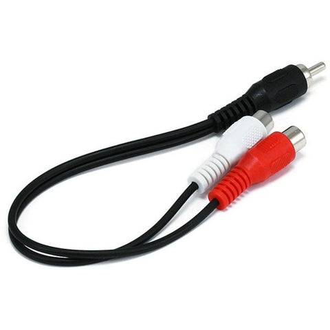 Monoprice, Inc. Rca Plug/2 Rca Jack Cable-6in 6ft