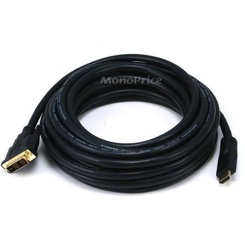 Monoprice, Inc. Hdmi To Dvi Adapter Cable  - 25ft