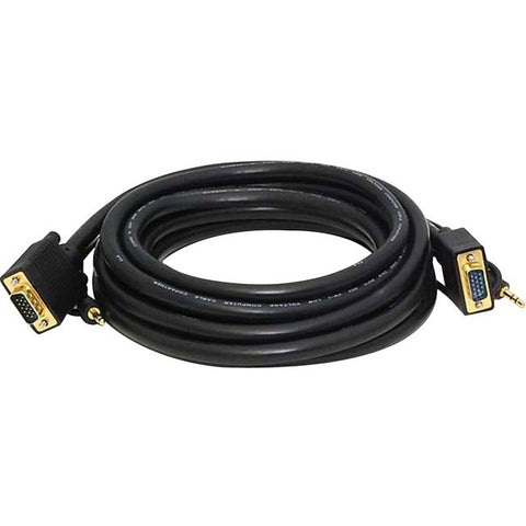 Monoprice, Inc. Super Vga Hd15 M/m W/ Stereo Audio 15ft