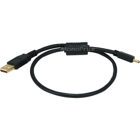 Monoprice, Inc. Usb 2 A M To Mini-b M 28/24awg 1.5ft