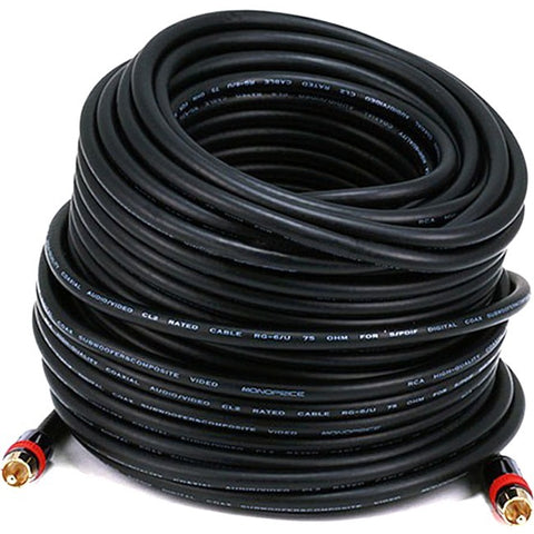 Monoprice, Inc. Coaxial Audio/video Rca Cl2 Cable 100ft