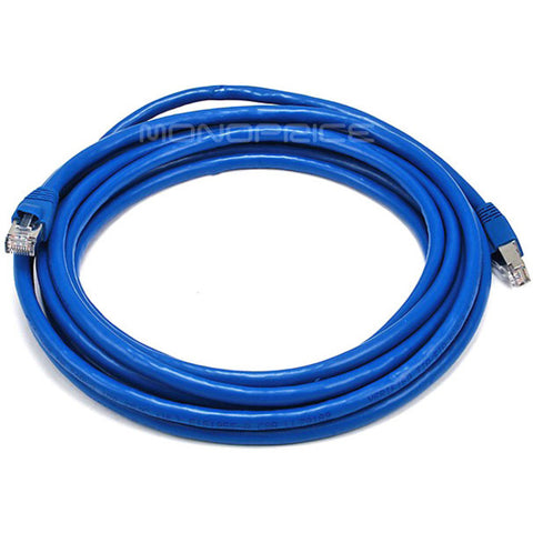 Monoprice, Inc. Cat6a 24awg Stp Cable_ 14ft Blue