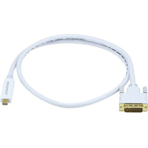 Monoprice, Inc. Mini Displayport To Dvi Cable -white 3ft