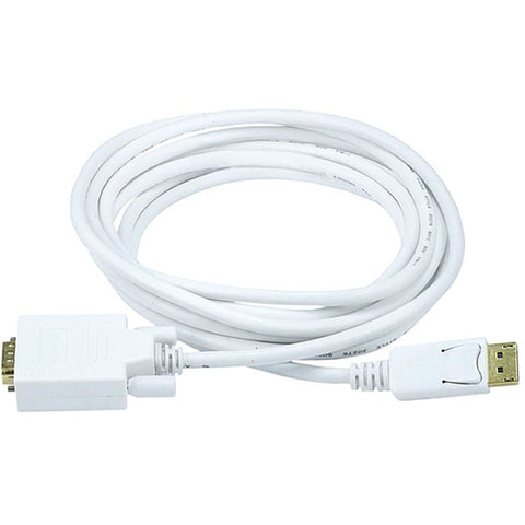 Monoprice, Inc. Displayport To Vga Cable - White 10ft