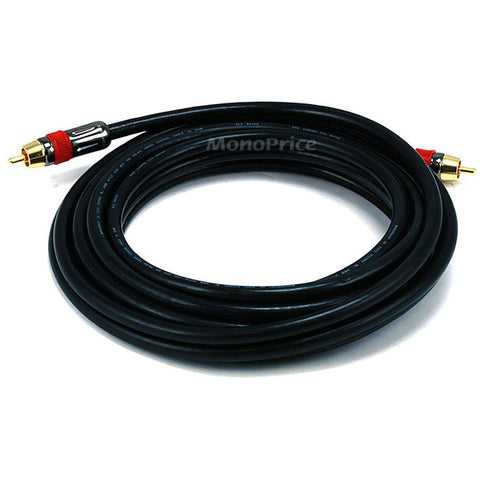 Monoprice, Inc. Coax A/v Rca - Rg6/u 75ohm 15ft