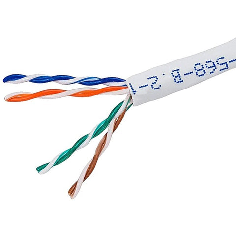 Monoprice, Inc. Cat5e Utp Solid (cmr) - White  -1000ft