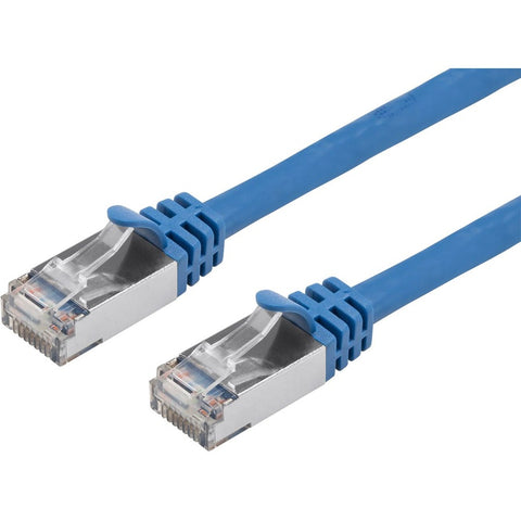 Monoprice, Inc. Cat7 Shielded (s/ftp) Cable_ 25ft Blue