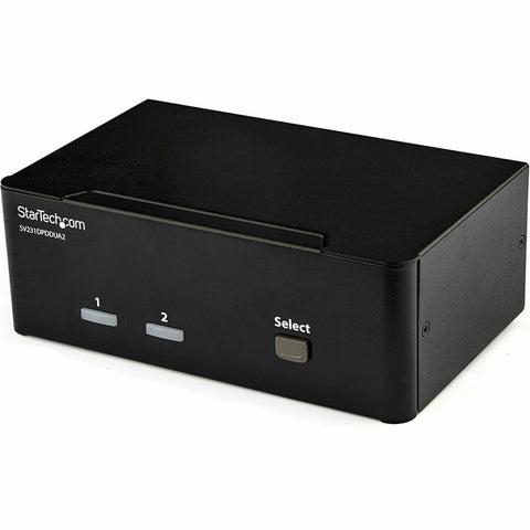 Startech Access Two Dual-monitor Computers And Two Shared Usb Peripherals From A Single W