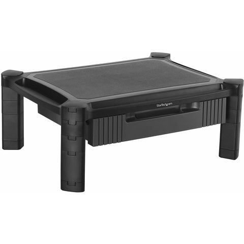 Startech Free Up Desk Space And Work In Greater Comfort W/ This Adjustable Monitor Stand