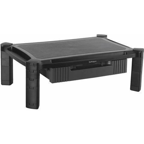 Startech Free Up Desk Space And Work In Greater Comfort W/ This Adjustable Monitor Stand