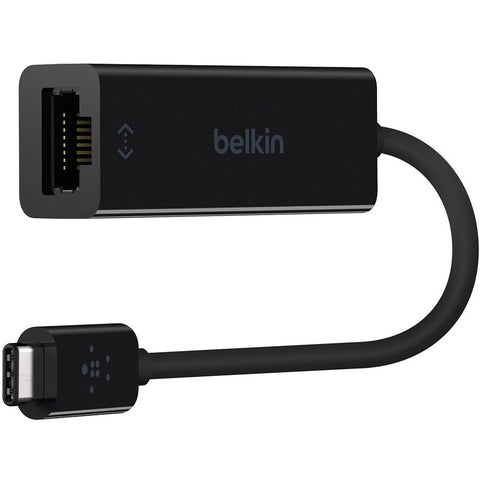 Belkin International Inc Belkin Usb-c To Gigabit Ethernet Adapter Usb 3.0 Network Adapter - Black