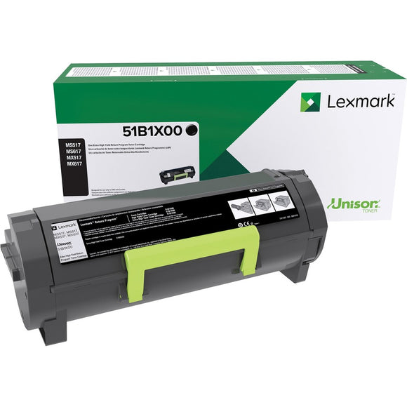 Toner Cartridge - Black - 20000 Pages - Lexmark Ms/mx517, 617
