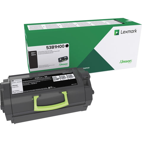 Lexmark 53b1h00 Return Program Toner Cartridge For Use In Ms817,818,mx717,718 Es