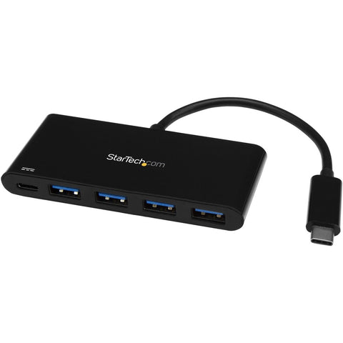 Startech Usb 3.0 Hub - Usb Type-c Host To 4x Usb-a - 4-port Usb C Hub With Power Delivery