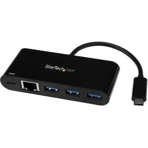 Startech Connect To A Gbe Network And Add 3 Usb-a Ports And Power Delivery Charging Throu