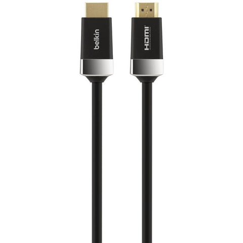 Belkin International Inc Cable,hdmi,highspeed W/ethernet,1.4,absw/chrme,2m