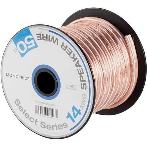 Monoprice, Inc. Select Series 14awg Speaker Wire - 50ft