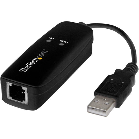 Startech Usb 2.0 Fax Modem Adds Data, Voice   Fax Support To Computer/laptop; For Faxing