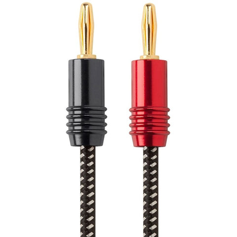 Monoprice, Inc. Braided Speaker Wire W/ Gold Plt Plug 6