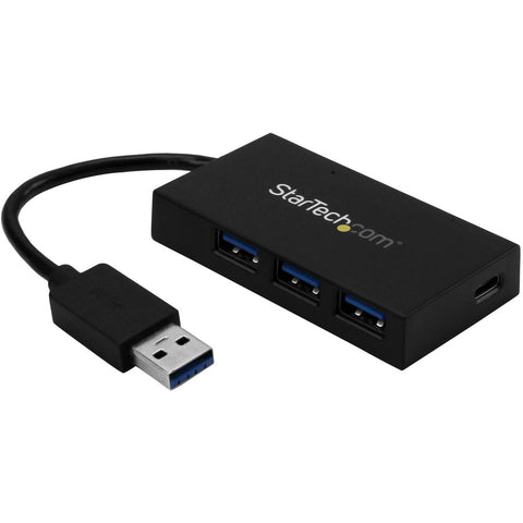 Startech Usb Bus Powered 4 Port Usb 3.0 Hub - Usb Type-a Laptop Host To 3x Usb-a / 1x Usb