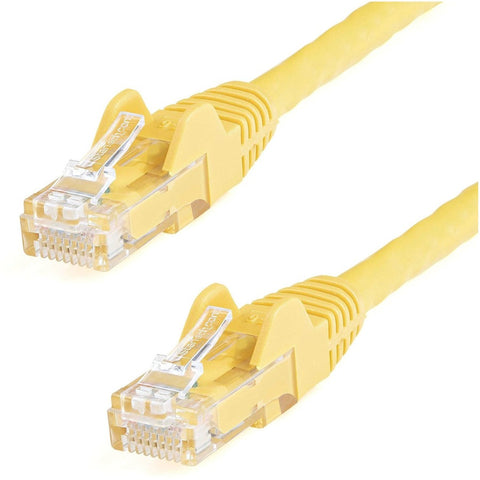 Startech 6ft Yellow Cat6 Ethernet Cable Delivers Multi Gigabit 1/2.5/5gbps & 10gbps Up To
