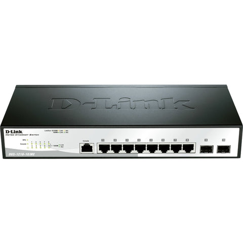 D-link Systems D-link Dgs-1210-10/me  10-port Gigabit Smart Managed Metro Ethernet Switch