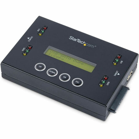 Startech 1:1 Standalone Sata Hard Drive Duplicator And Eraser Performs Disk Cloning And E