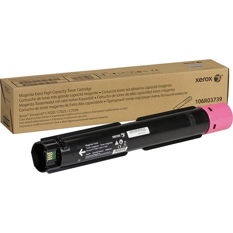 Genuinexeroxmagentahighcapacitytonercartridgeforthexeroxc7020/25/30(15,000pages)