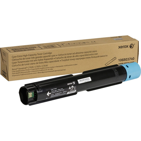 Xerox Versalink C7020/c7025/c7030 Cyan Extra High Capacity Toner Cartridge, Yiel