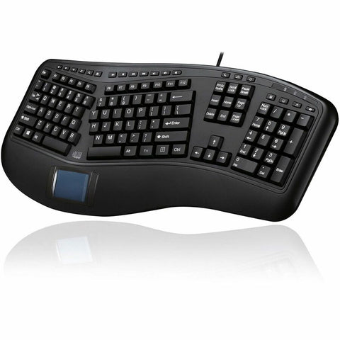 Adesso Innovation Inc The Adesso Ergonomic Touchpad Keyboard Offers You An Advanced Input Device With