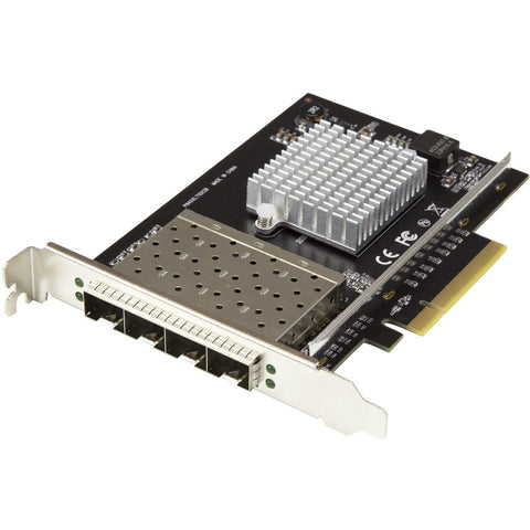 Startech Quad Port Sfp+ Network Card For Msa Compliant Sfp+ /dac - 10 Gigabit Ethernet Ca